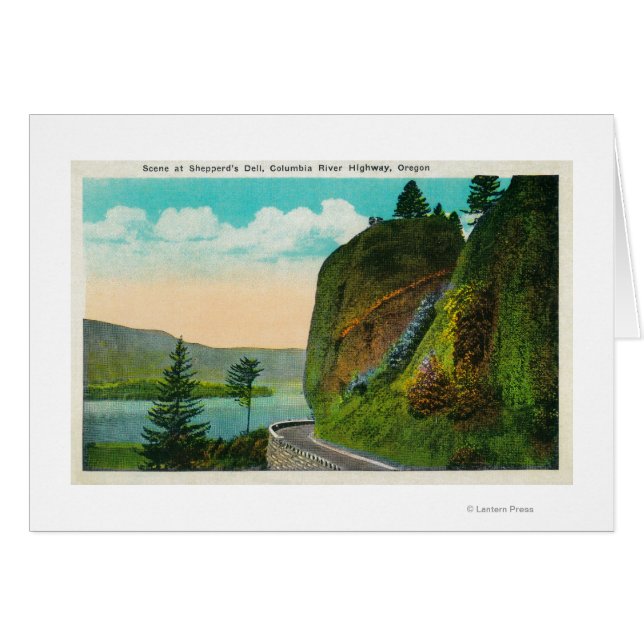 Scene at Shepperd's Dell on Columbia River (Front Horizontal)