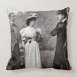 Scene from a performance of The Importance of Bein Cushion