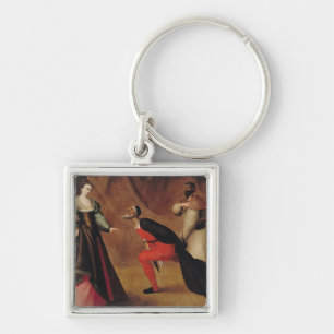 Scene from a Play Key Ring
