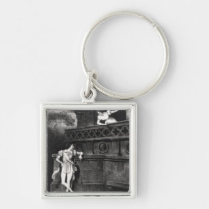 Scene from Act III of 'Romeo and Juliet' Key Ring