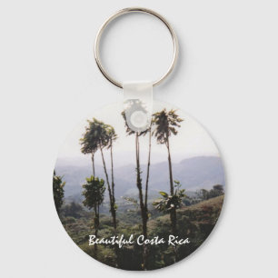 Scene from Arenal - Beautiful Costa Rica Key Ring