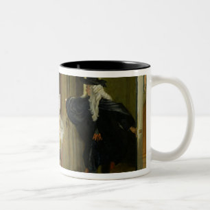 Scene from 'Le Malade Imaginaire' by Moliere (1622 Two-Tone Coffee Mug