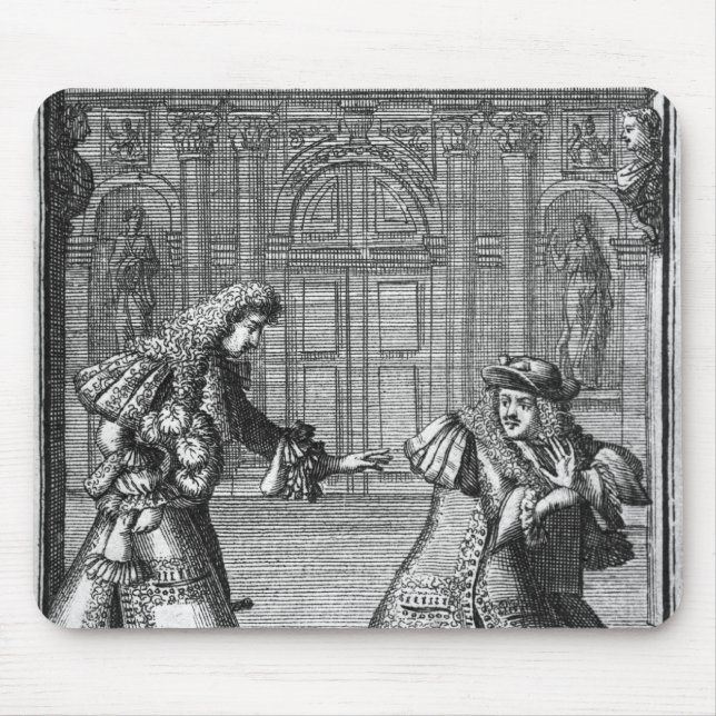 Scene from 'Le Misanthrope' Mouse Pad (Front)