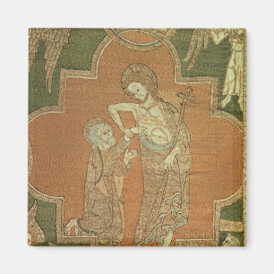Scene from Life of Christ, detail from Syon Cope Magnet