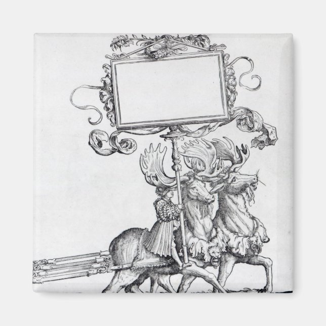 Scene from Maximilian's Triumphal Procession Magnet (Front)