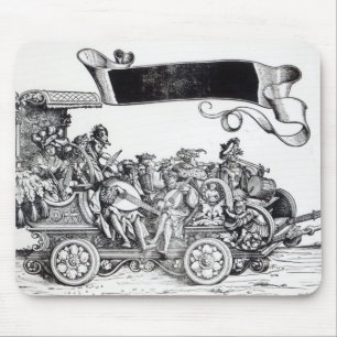 Scene from Maximilian's Triumphal Procession Mouse Pad