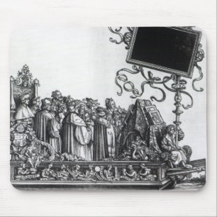 Scene from Maximilian's Triumphal Procession Mouse Pad