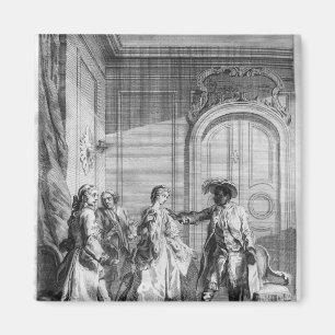 Scene from 'Othello' by William Shakespeare Magnet