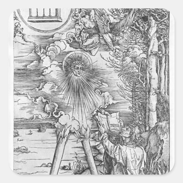 Scene from the Apocalypse 2 Square Sticker (Front)