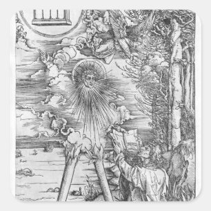 Scene from the Apocalypse 2 Square Sticker