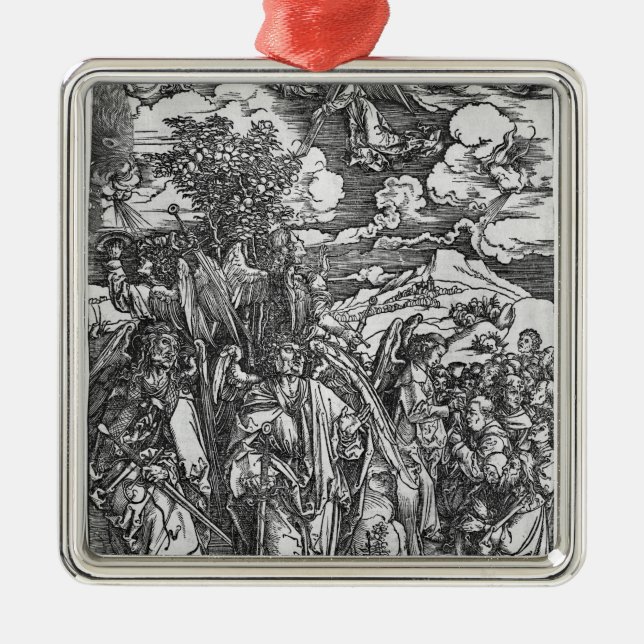 Scene from the Apocalypse Metal Tree Decoration (Front)