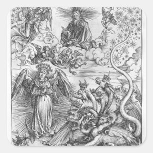 Scene from the Apocalypse Square Sticker