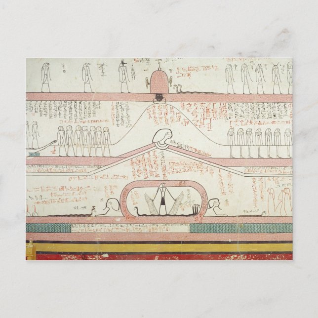 Scene from the Book of Amduat Postcard (Front)