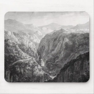 Scene from the Inn at Devil's Bridge with the Fall Mouse Pad