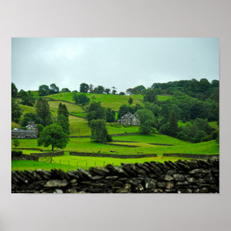 Scene from the Lake District Poster