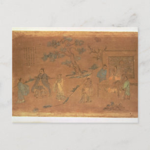 Scene from the life of Confucius Postcard