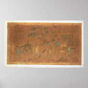Scene from the life of Confucius Poster