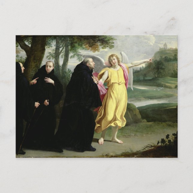 Scene from the Life of St. Benedict Postcard (Front)