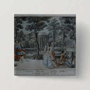 Scene from 'The Magic Flute' 15 Cm Square Badge