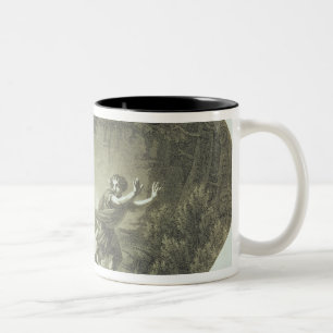 Scene from 'The Magic Flute' by Mozart Two-Tone Coffee Mug