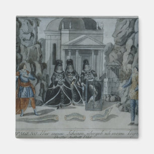 Scene from 'The Magic Flute' Magnet