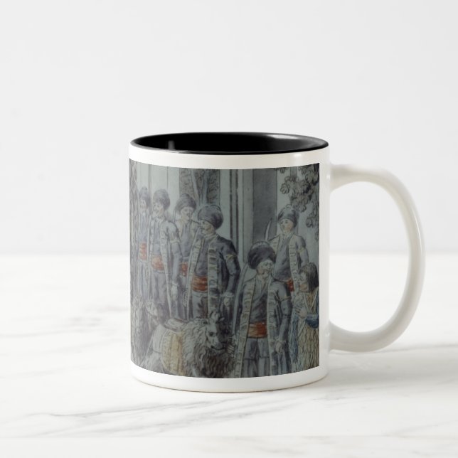 Scene from 'The Magic Flute' Two-Tone Coffee Mug (Right)