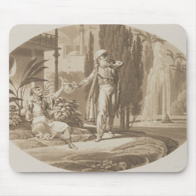 Scene from 'The Marriage of Figaro' Mouse Pad (Front)