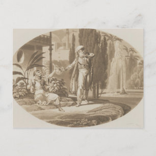 Scene from 'The Marriage of Figaro' Postcard