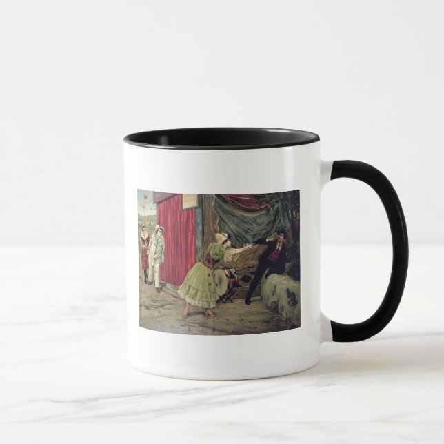 Scene from the opera 'Pagliacci' Mug (Right)