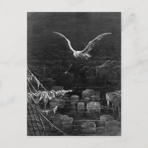 Scene from 'The Rime of the Ancient Mariner' 2 Postcard
