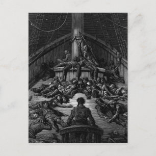 Scene from 'The Rime of the Ancient Mariner' 3 Postcard