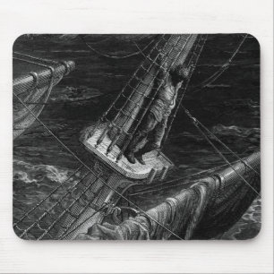 Scene from 'The Rime of the Ancient Mariner' Mouse Pad