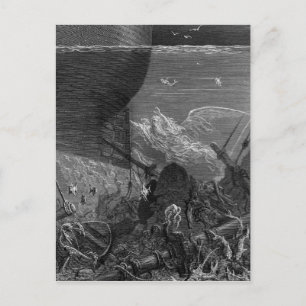Scene from 'The Rime of the Ancient Mariner' Postcard