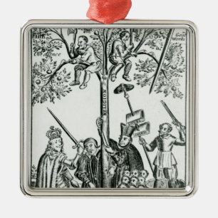 Scene from 'The Shepherd's Oracles' Metal Ornament