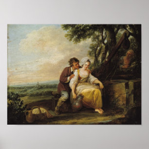 Scene Galante, 1774 Poster