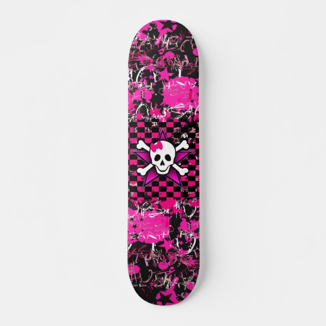 Scene Girl Skateboard Deck (Front)