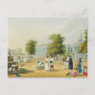 Scene in Bombay, from Volume I of 'Scenery, Costum Postcard