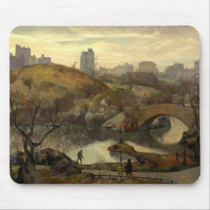 Scene in Central Park (New York City, NY, USA) Mouse Pad