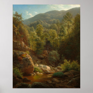 Scene in the Catskills, Paul Weber Fine Art Poster