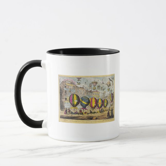 Scene in the Farce 'Lofty Prospects' Mug (Left)