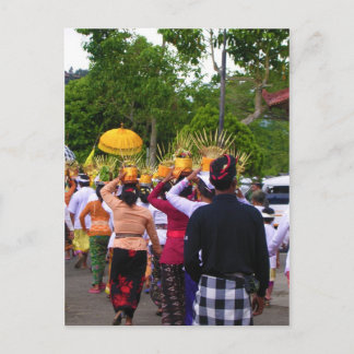 Scene of Bali Postcard