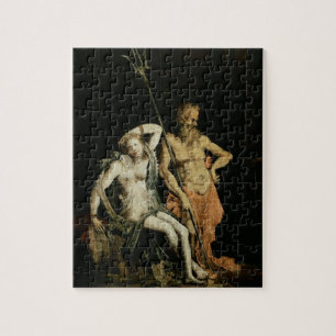 Scene of Hell: detail showing Hades and Persephone Jigsaw Puzzle