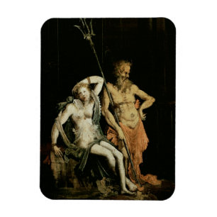 Scene of Hell: detail showing Hades and Persephone Magnet