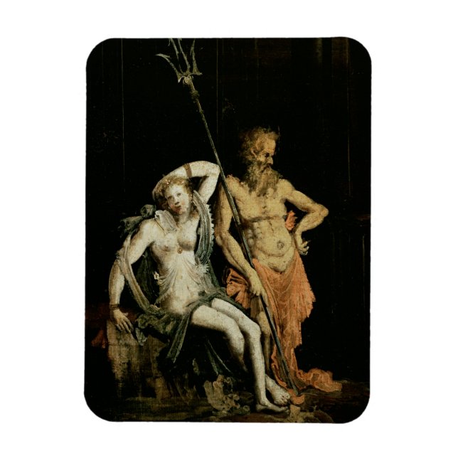 Scene of Hell: detail showing Hades and Persephone Magnet (Vertical)