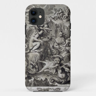 Scene of Hell, illustration from Book 1 Part 3 Cha iPhone 11 Case