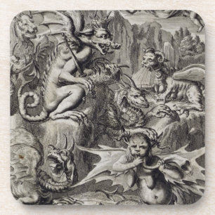Scene of Hell, illustration from Book 1 Part 3 Cha Coaster