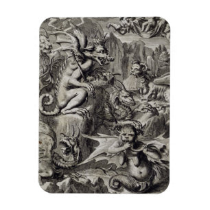 Scene of Hell, illustration from Book 1 Part 3 Cha Magnet