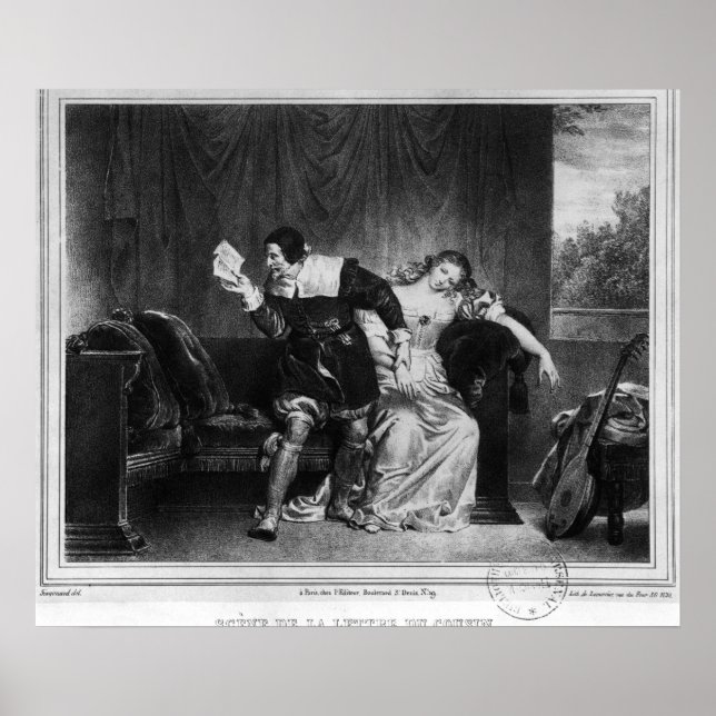 Scene of the cousin's letter poster (Front)