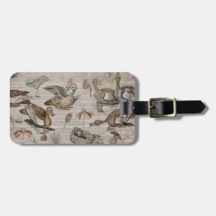 Scene of waterfowl on the Nile, House of Faun Luggage Tag