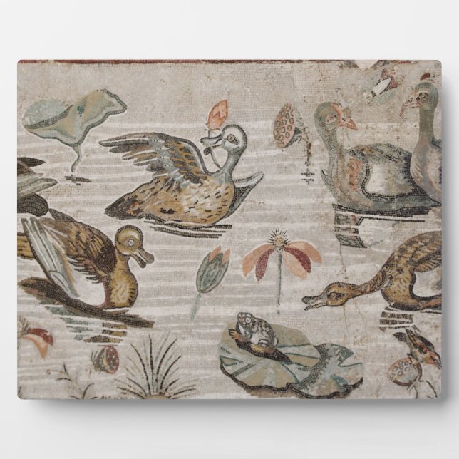 Scene of waterfowl on the Nile, House of Faun Plaque (Front)